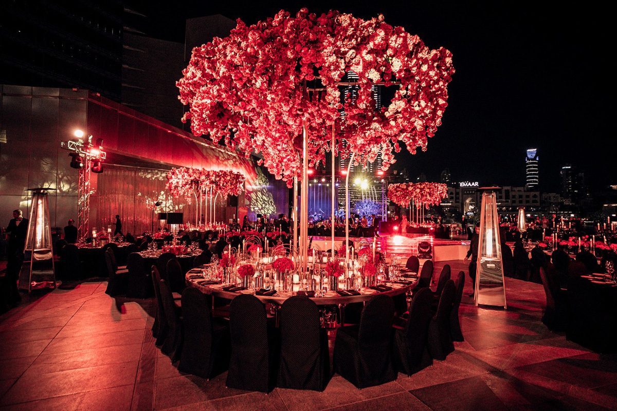 Outdoor Wedding Decor Armani Pavillion