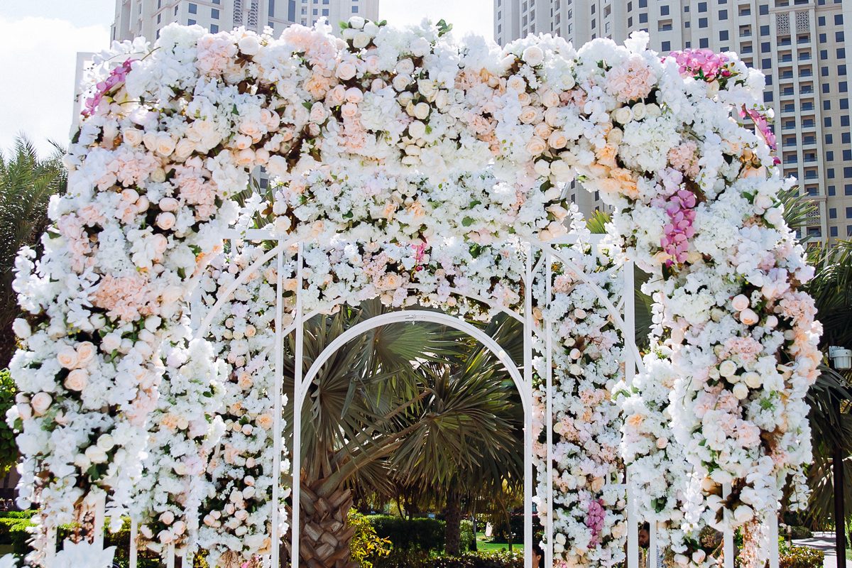 Ritz Carlton JBR Indian Sikh Mandap Ceremony