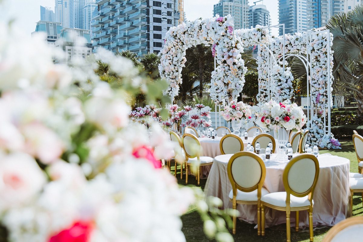 Ritz Carlton JBR Indian Sikh Mandap Ceremony