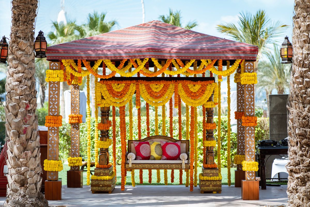 Ritz Carlton JBR Mhendi Ceremony Indina Sikh Event
